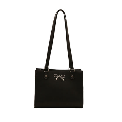 Sac Cabas Carré Nœud Papillon Style Parisien