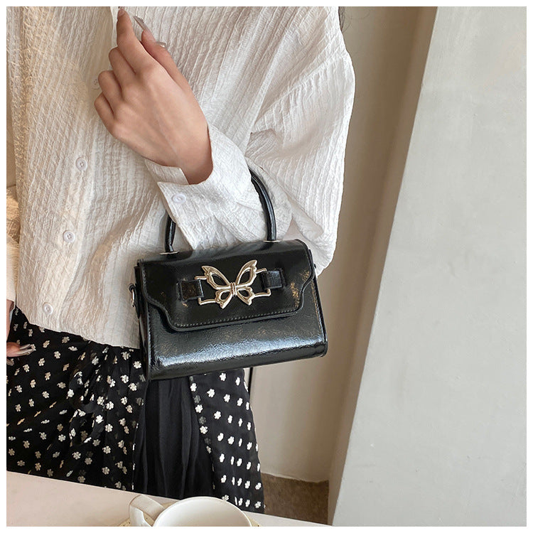 Mini Sac Rigide Fermoir Papillon Vintage